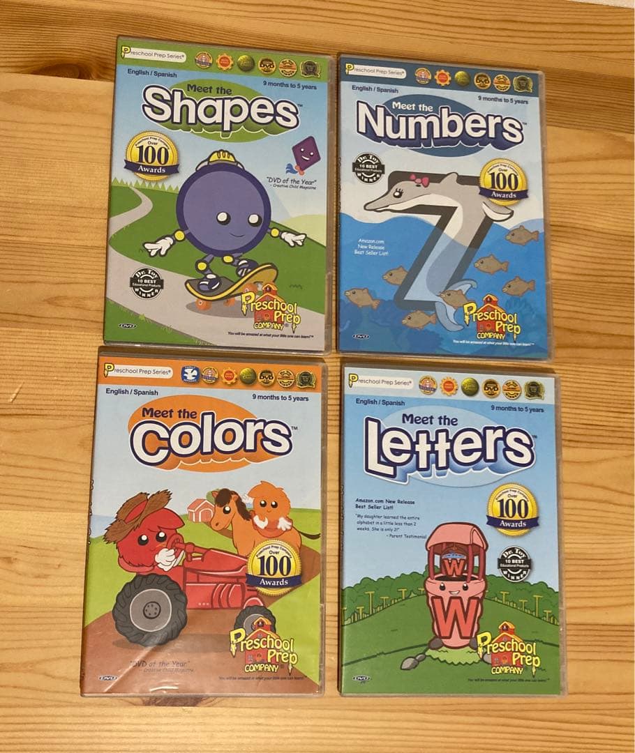 Preschool Prep Collection 英語DVD10本