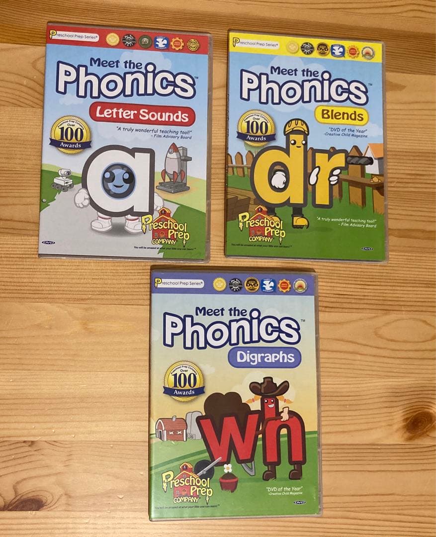 Preschool Prep Collection 英語DVD10本