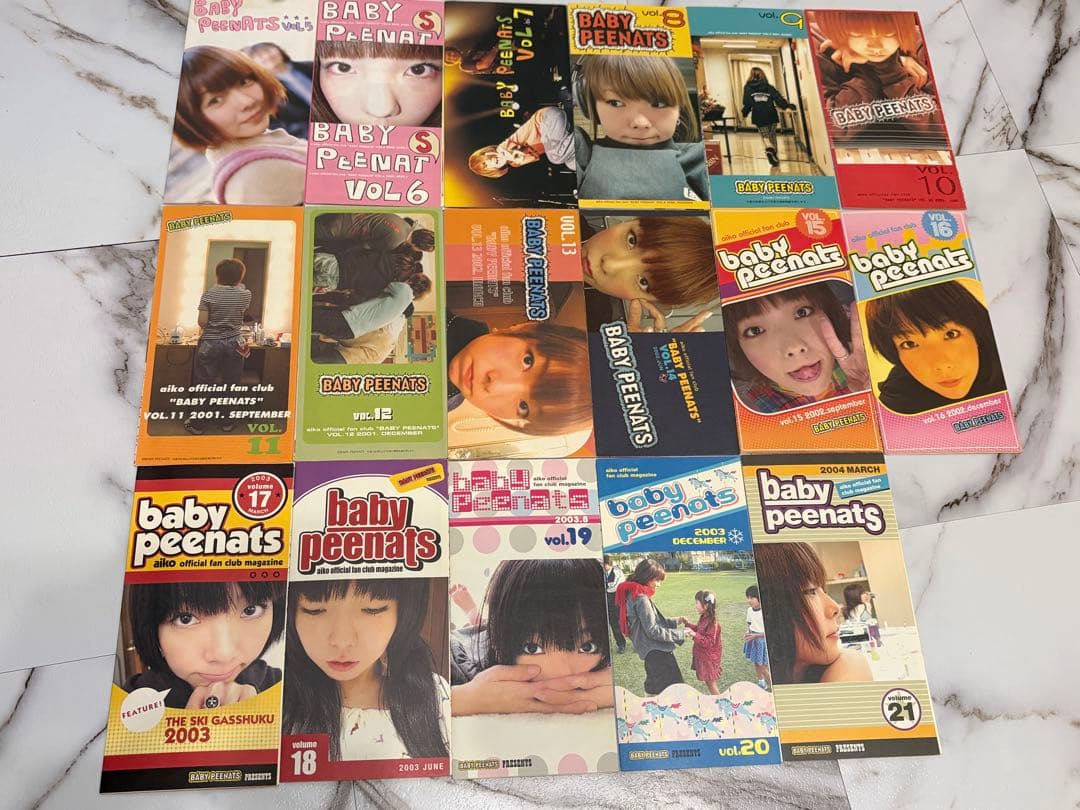【希少】aiko ベイビーピーナッツ 会報セット