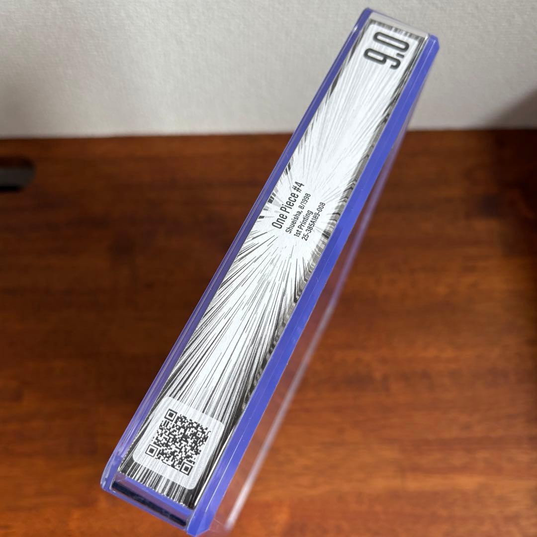 【漫画鑑定品】ONE PIECE 4巻 BGS9.0 初版