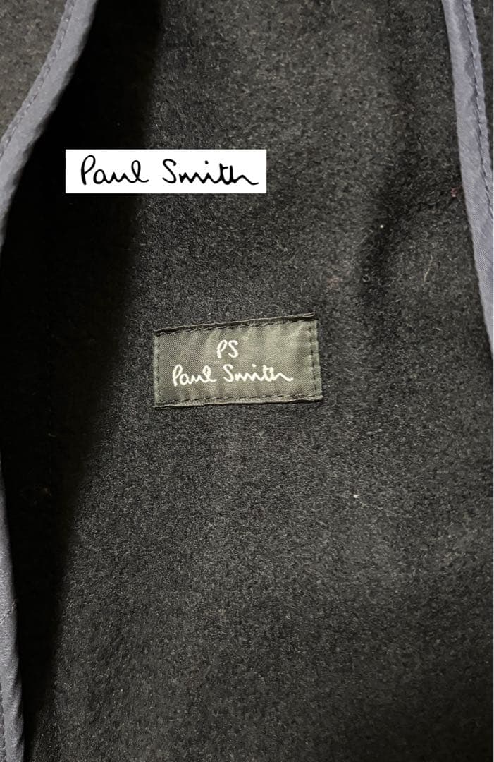 PS Paul Smith フーデッドダッフルコート ネイビー