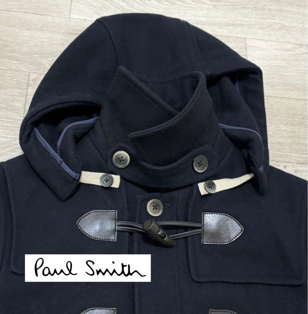 PS Paul Smith フーデッドダッフルコート ネイビー
