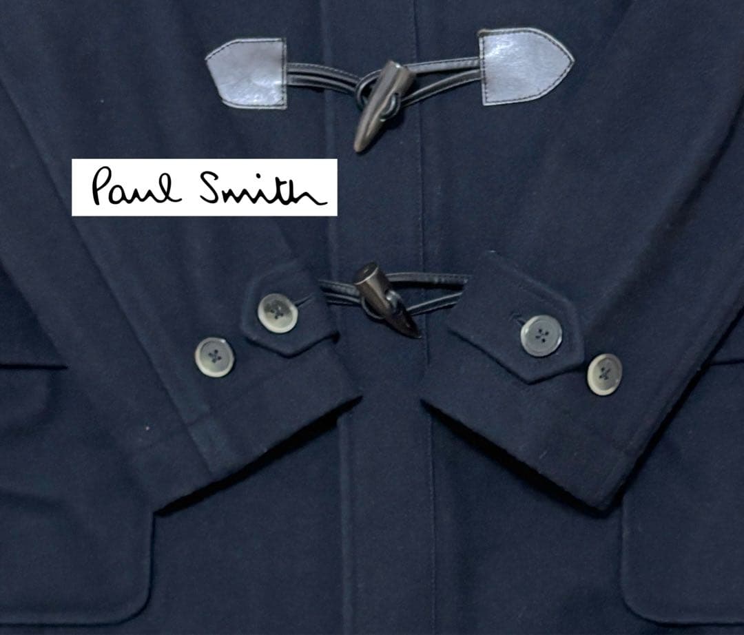 PS Paul Smith フーデッドダッフルコート ネイビー