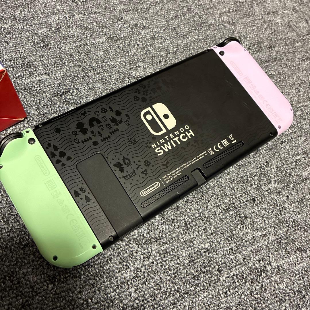 Nintendo Switch 本体 どうぶつの森バージョン　程度良い