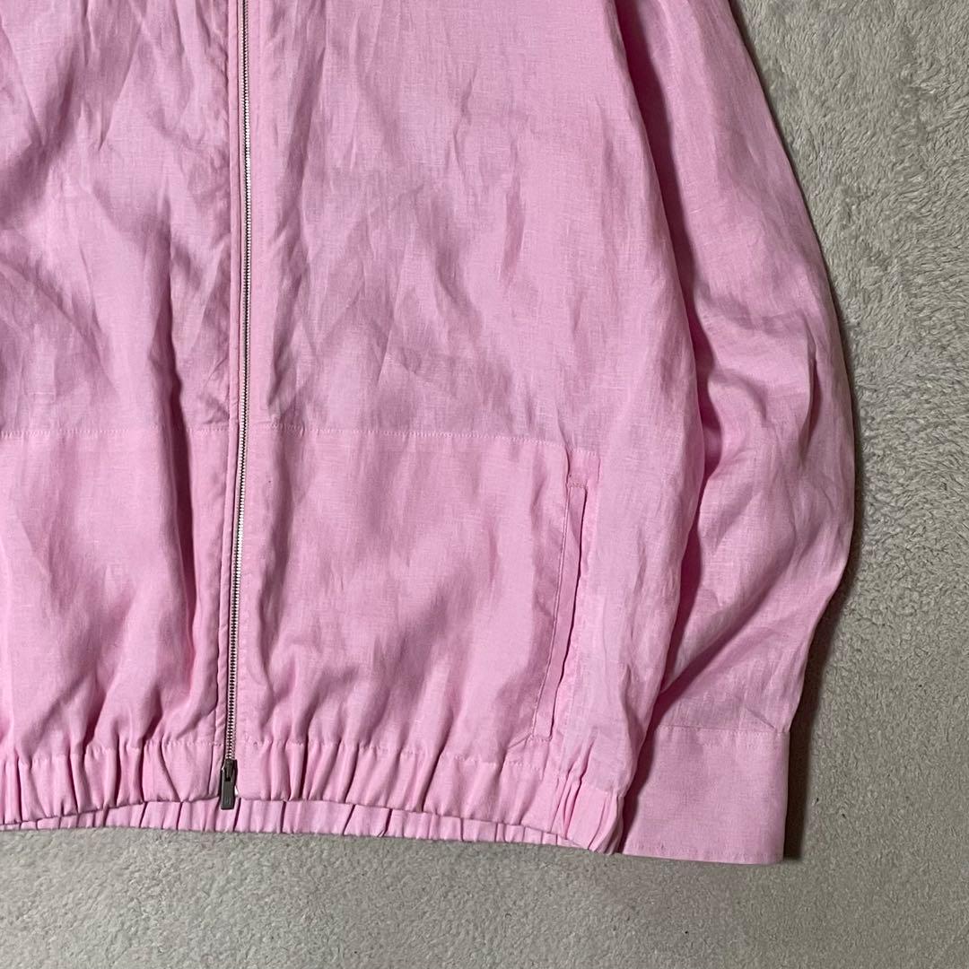 専用 PT TORINO ピーティートリノ リネン ジップアプ ブルゾン 極美品