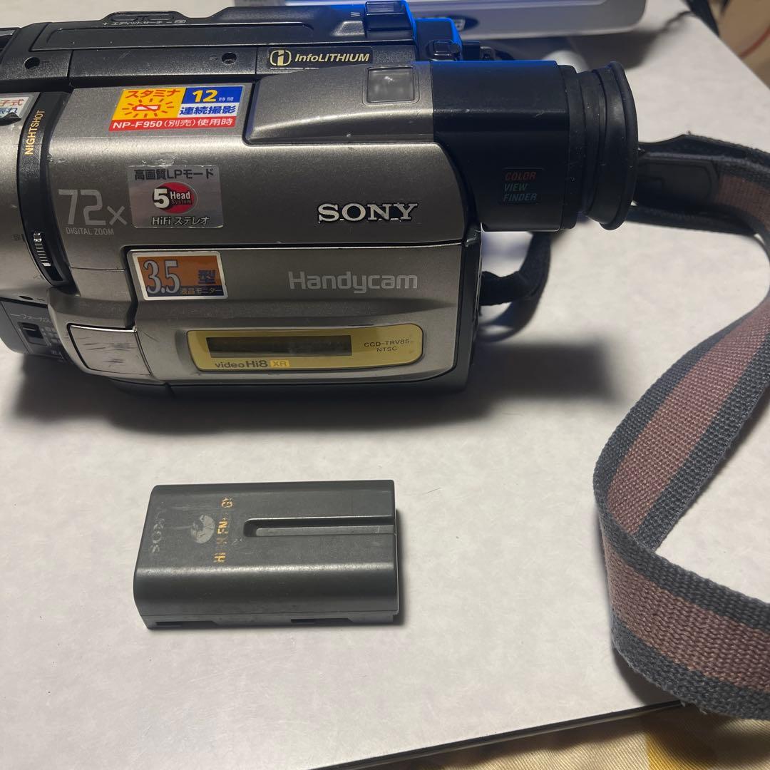 訳ありSONY videoHi8 Handycam CCD-TRV85 ④