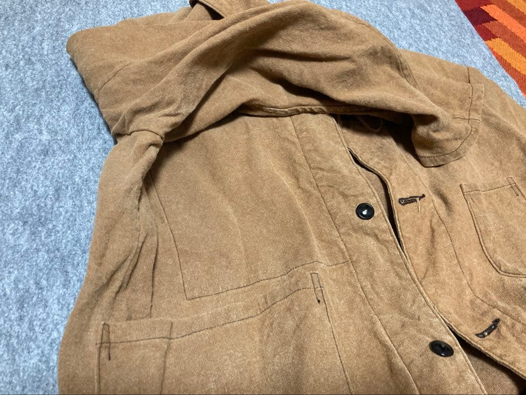 キャプテン サンシャイン カバーオールジャケット 柿渋　サイズ36