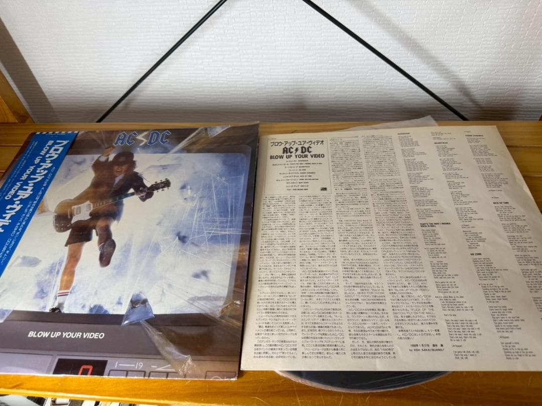 ACDC /BLOW UP YOUR VIDEOブロウアップユアヴィデオ　LP