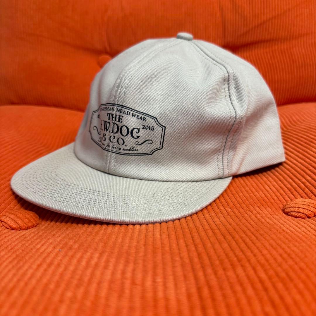 H.W.DOG & CO. トラッカーキャップ ワークキャップ ベージュ ドッグ