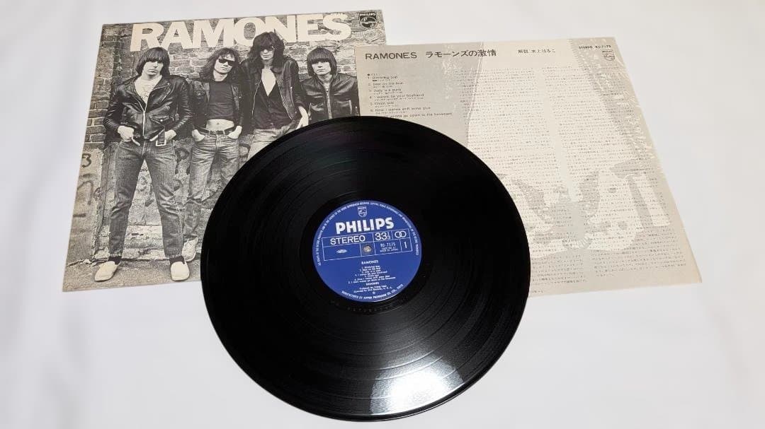 RAMONES「激情」日本盤（初回盤）