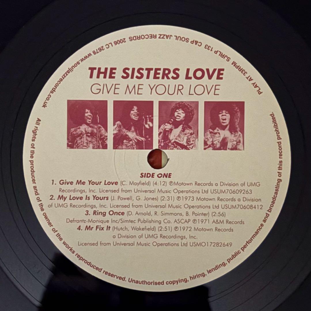 【Give Me Your Love / The Sisters Love】LP