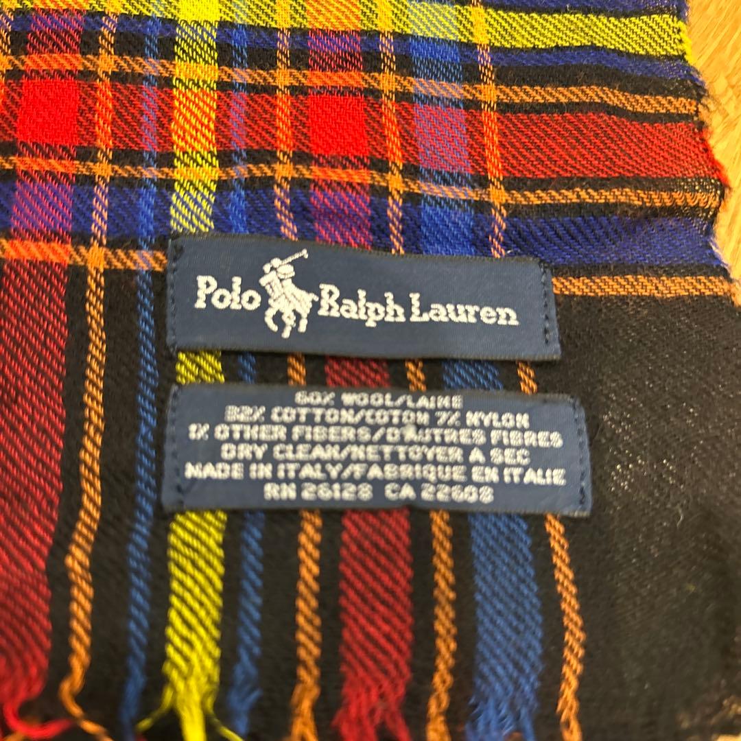 Polo Ralph Lauren チェック柄ストール