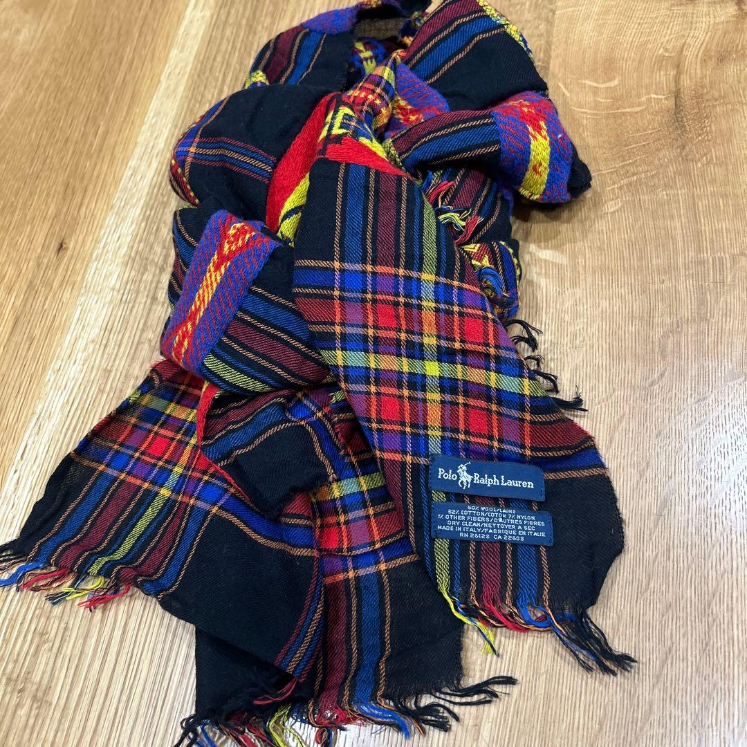 Polo Ralph Lauren チェック柄ストール