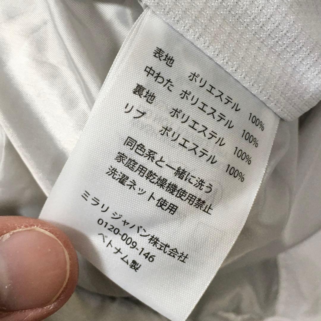 良品　オークリー　２WAY　中綿　ジャケット　M　白　OAKLEY　ブルゾン