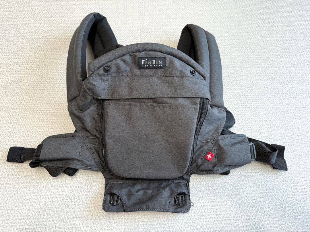 ミアミリー ヒップスター プラス ヒップシート 美品　ストーングレー