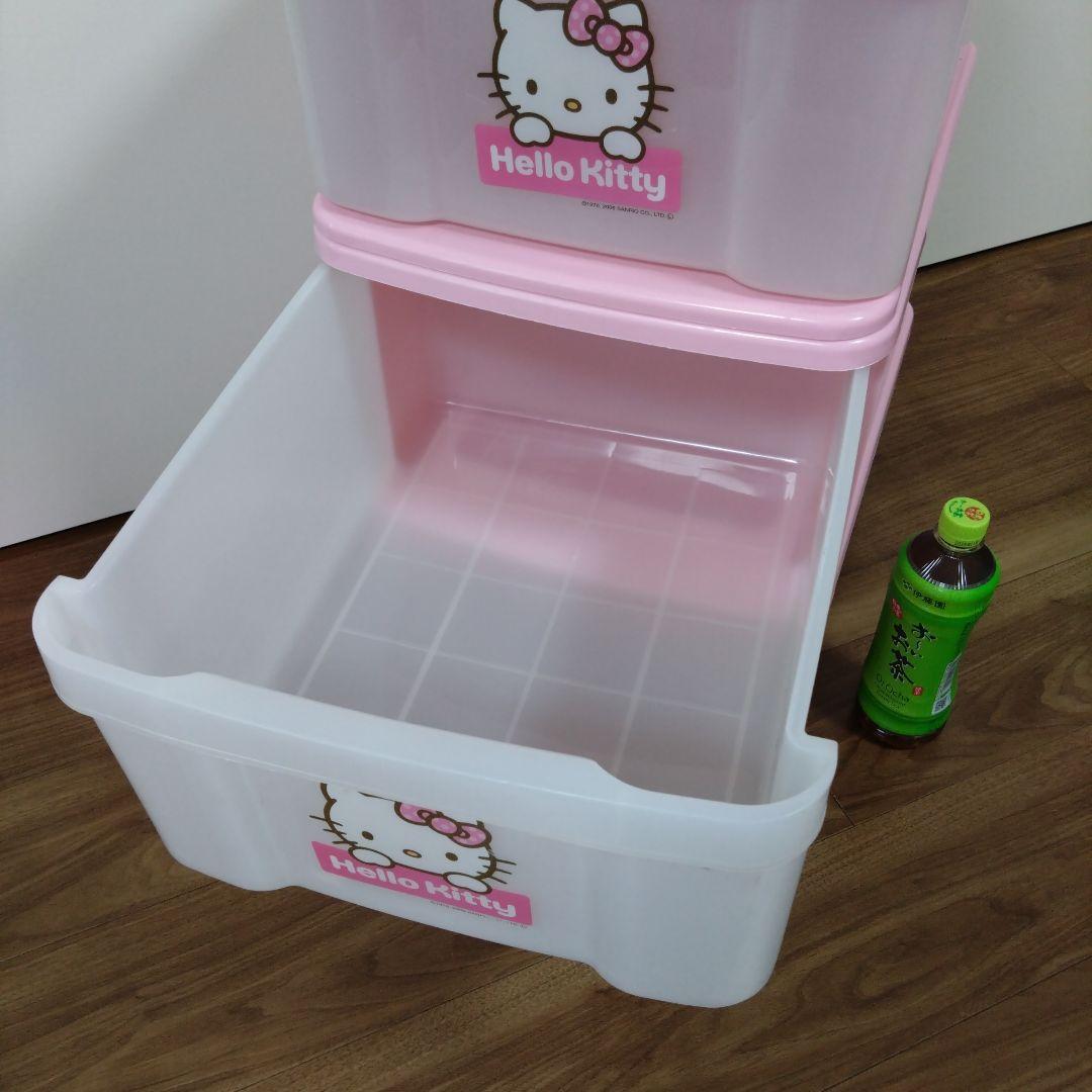 Hello Kitty キッズボックス K-MS 3個セット　3段チェスト