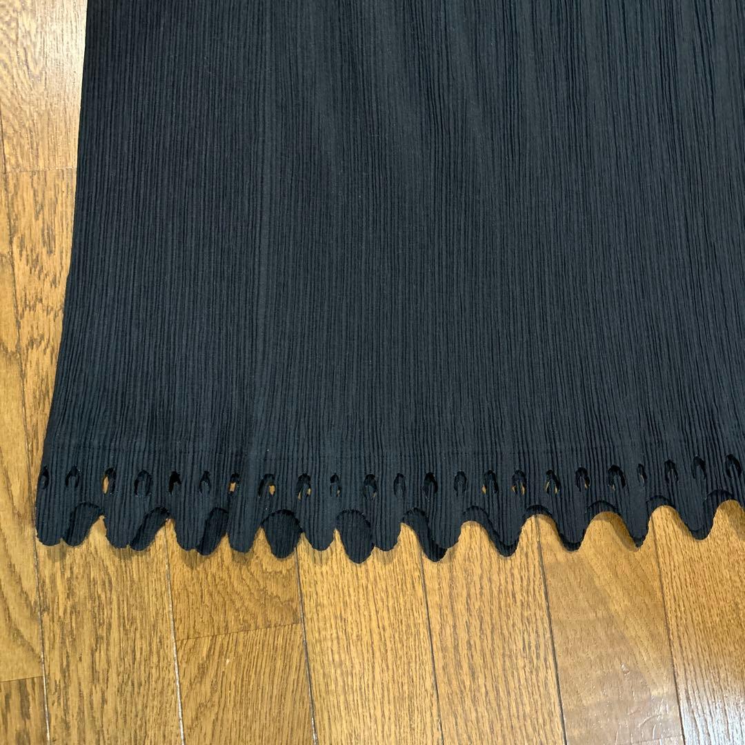 ISSEY MIYAKE☆プリーツスカート 黒