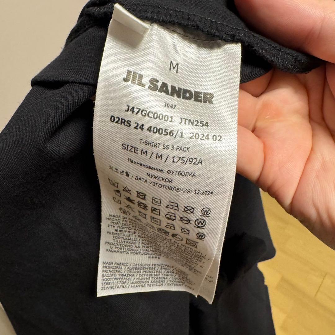 JIL SANDER ネイビー Tシャツ
