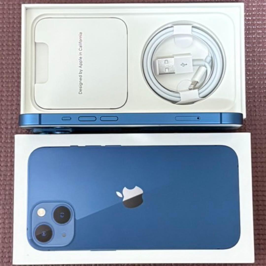 バッテリー最大容量100% iPhone13 128GB SIMフリー 本体