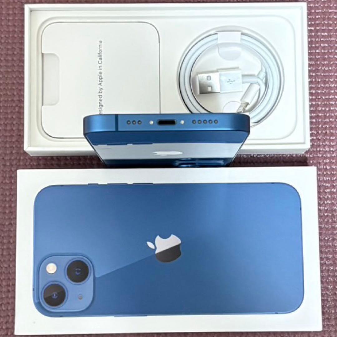 バッテリー最大容量100% iPhone13 128GB SIMフリー 本体