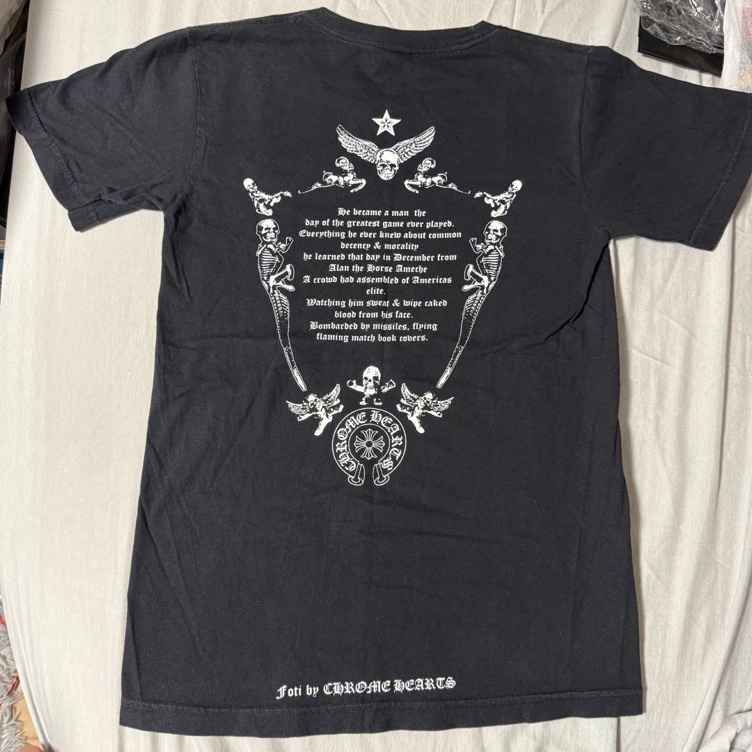 クロムハーツ　フォティ　Tシャツ　ヴィンテージ Sサイズ　旧タグ