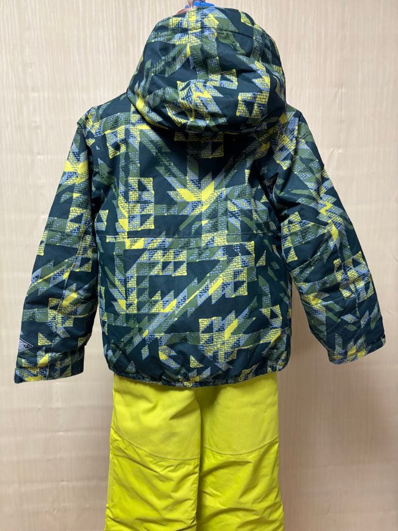 コロンビア　120 130 xs スキーウェア　子供　columbia 上下