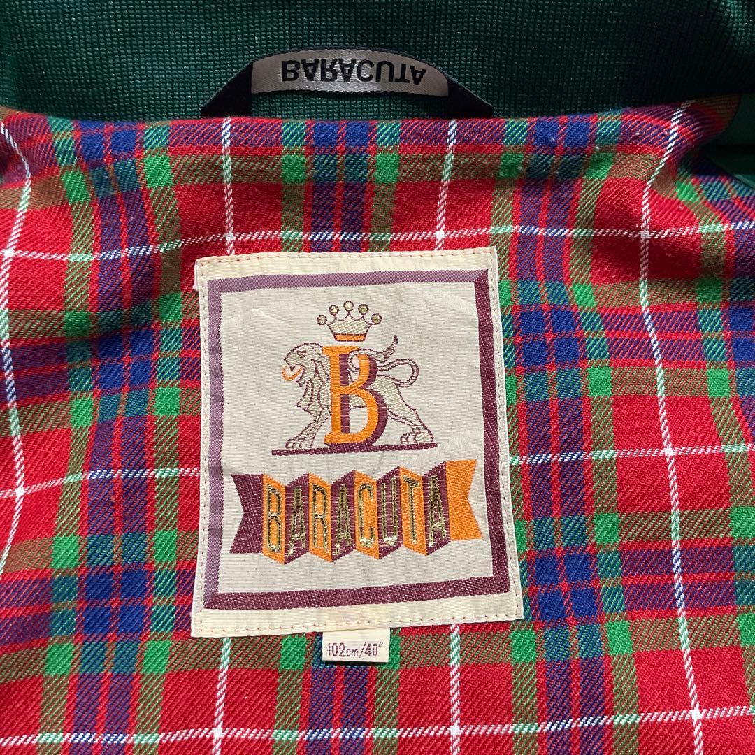 BARACUTA G9 ハリントンジャケット 40 グリーン スウィングトップ