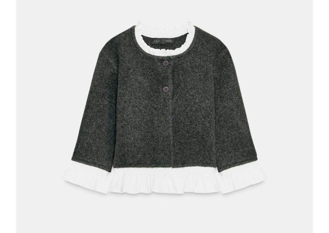 ‼️新品未使用タグ付き‼️　ZARA　ポプリンコンビニット
