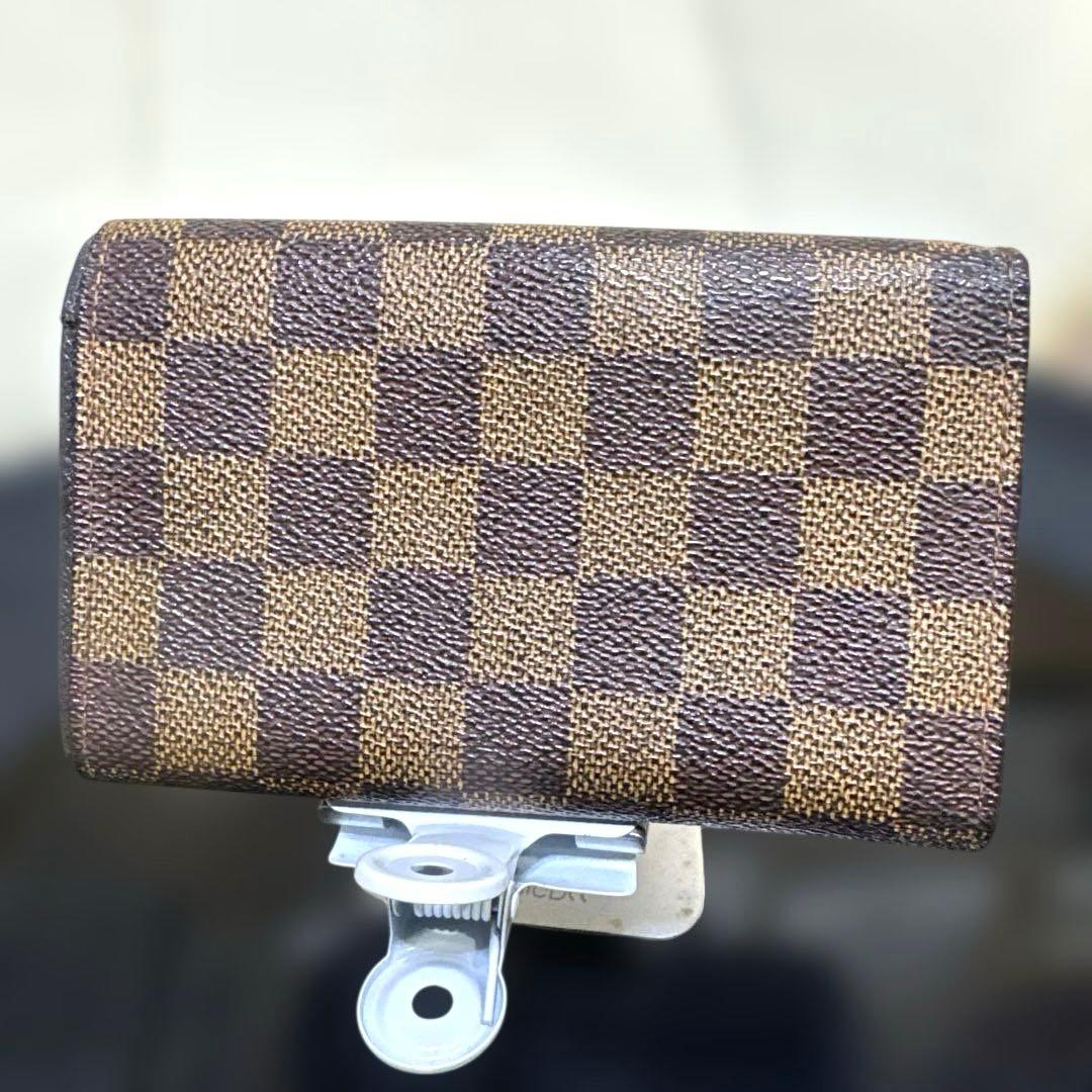 11☆良品☆ダミエ ♪Ｌ字型ファスナー財布