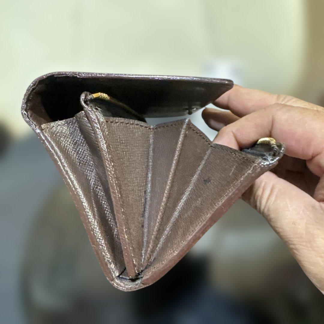 11☆良品☆ダミエ ♪Ｌ字型ファスナー財布