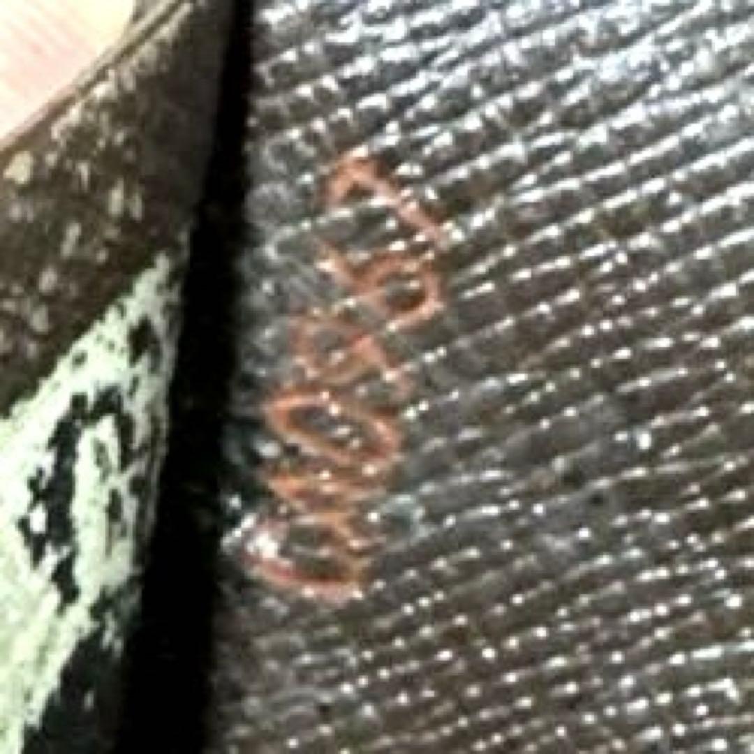 11☆良品☆ダミエ ♪Ｌ字型ファスナー財布