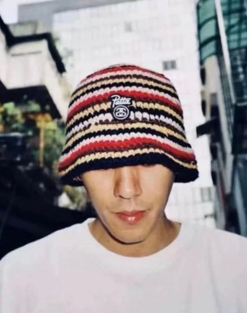 帽子 Stussy x Patta Knit Bucket Hat \"Multi\"