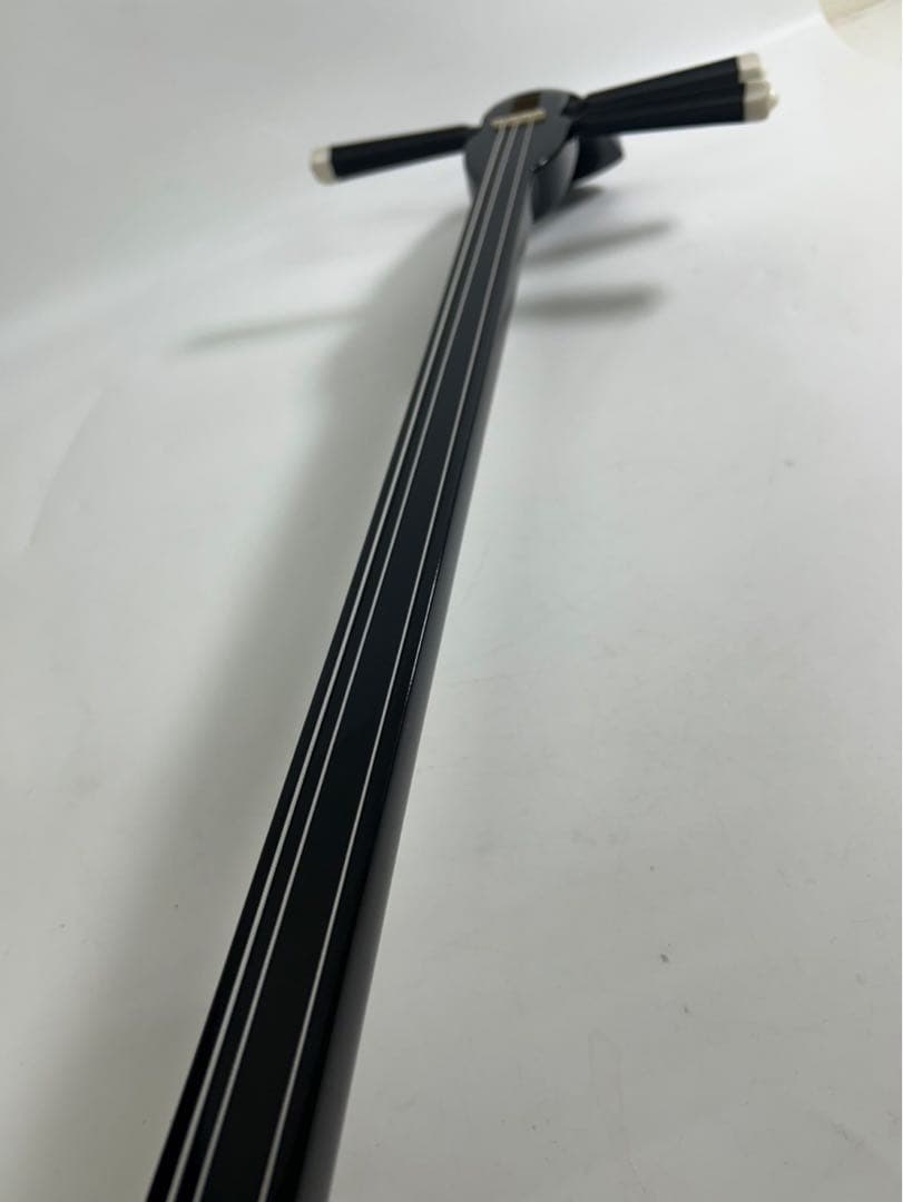 ④ 沖縄 三線 本蛇革 ハードケース付き 初心者 入門 蛇皮 本革