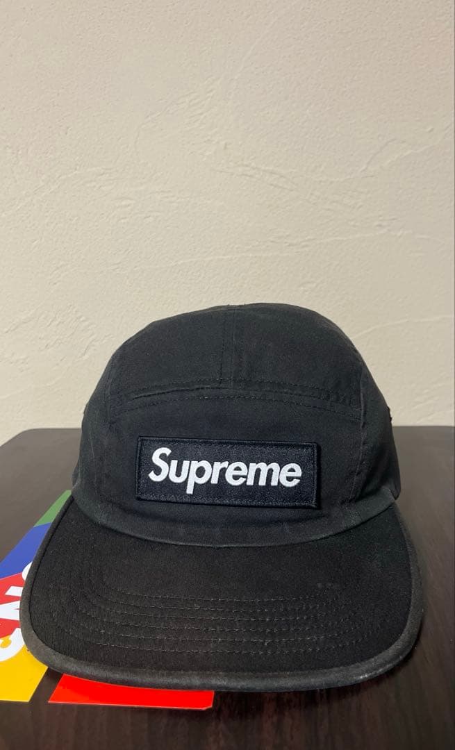 Supreme シュプリーム　キャップ 帽子　ブラック　ジェットキャップ