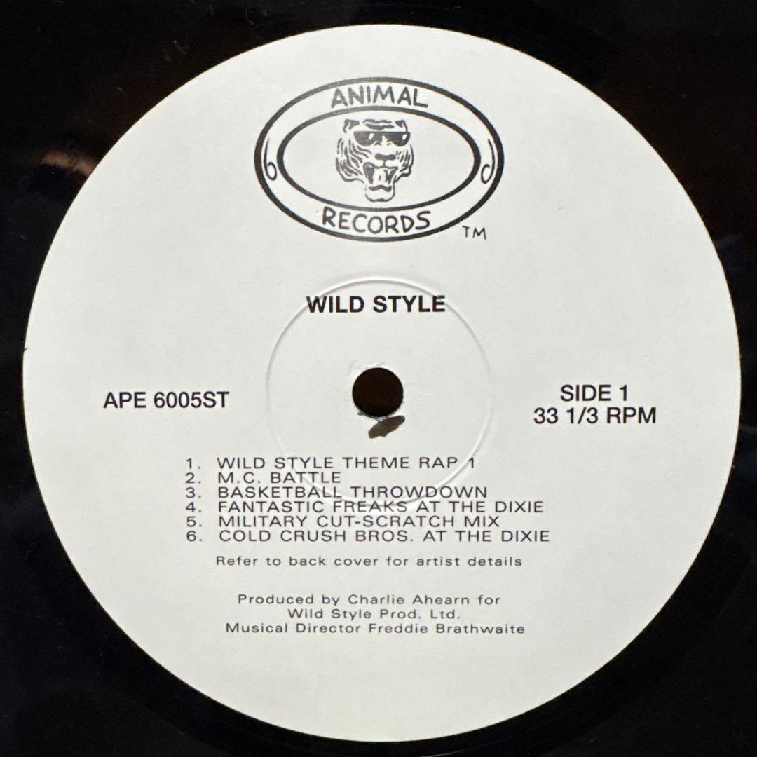映画　WILD STYLE サントラ　レコード
