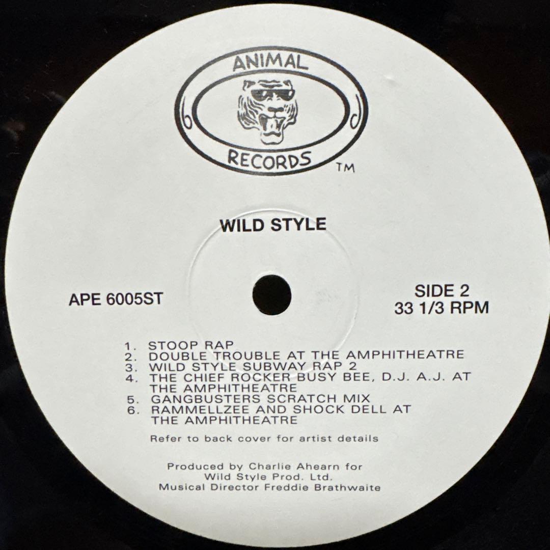 映画　WILD STYLE サントラ　レコード