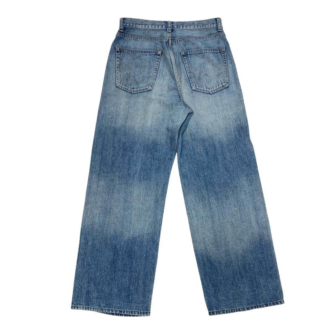 JOHNBULL ジョンブル used 加工 セルビッチ デニム ワイド パンツ