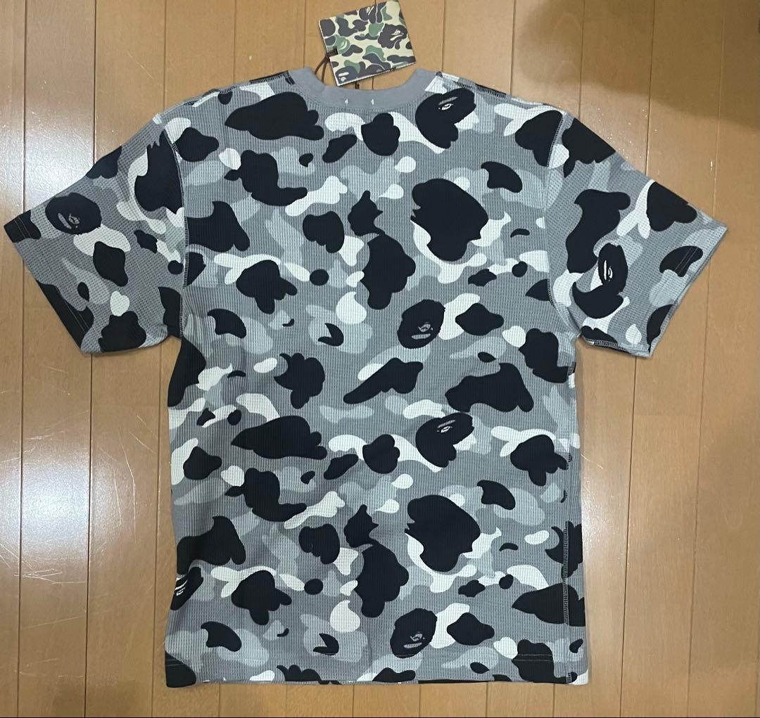 【新品未使用・希少】A BATHING APE サーマル カモフラ Tシャツ M