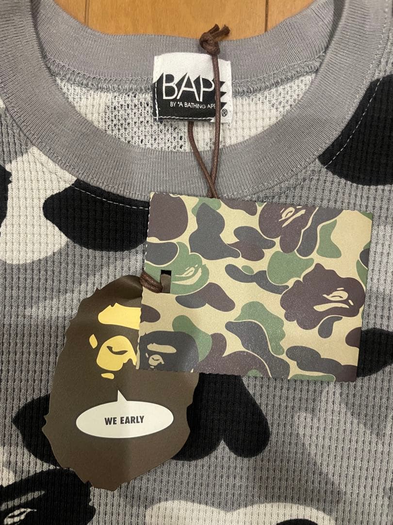 【新品未使用・希少】A BATHING APE サーマル カモフラ Tシャツ M