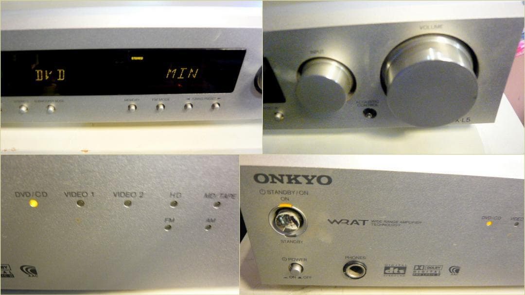 ONKYO-オンキョー レシーバー アンプ TX-L5