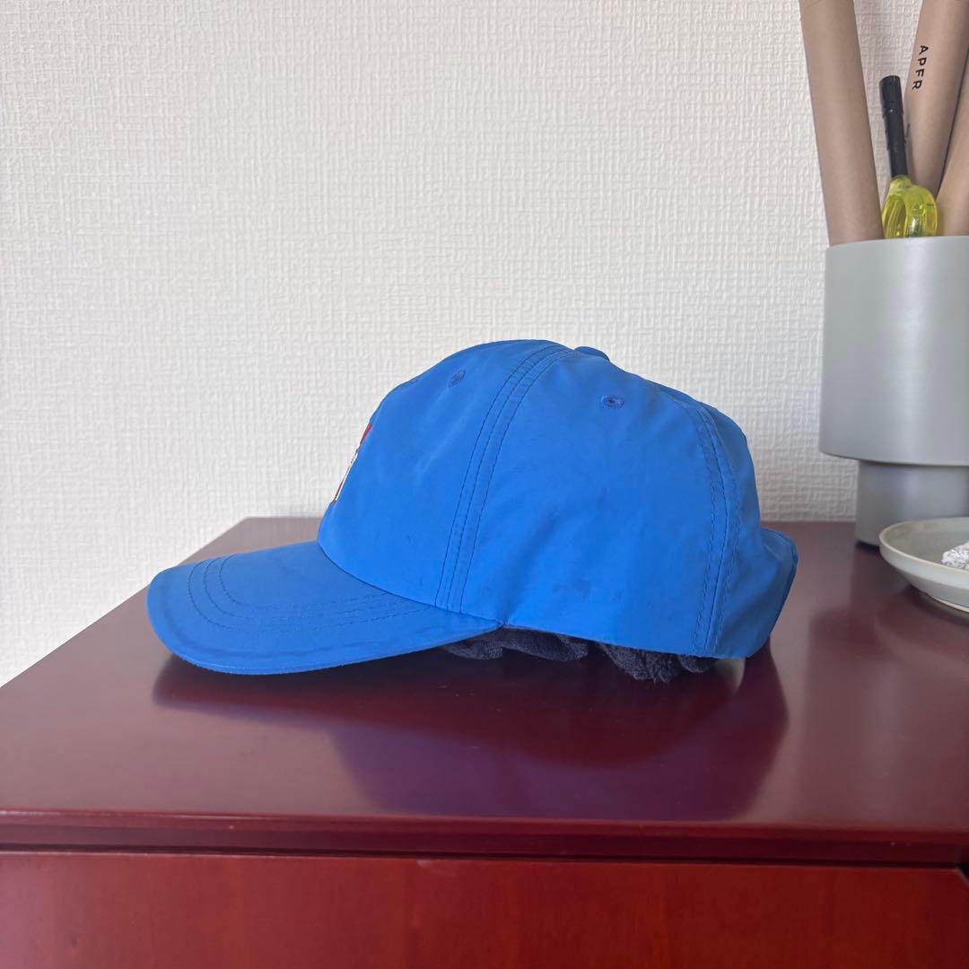 帽子 stussy blue nylon cap front logo BS39