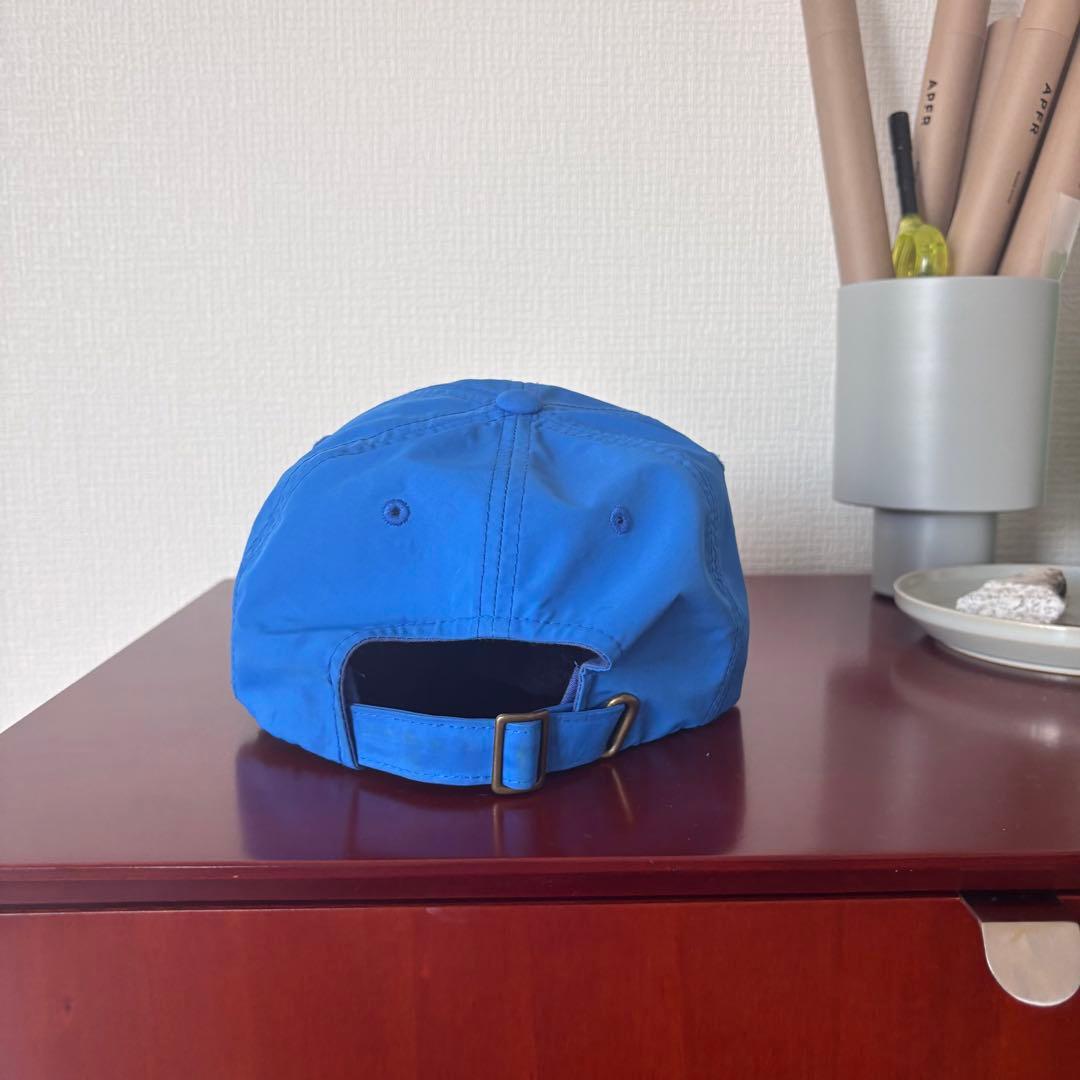 帽子 stussy blue nylon cap front logo BS39