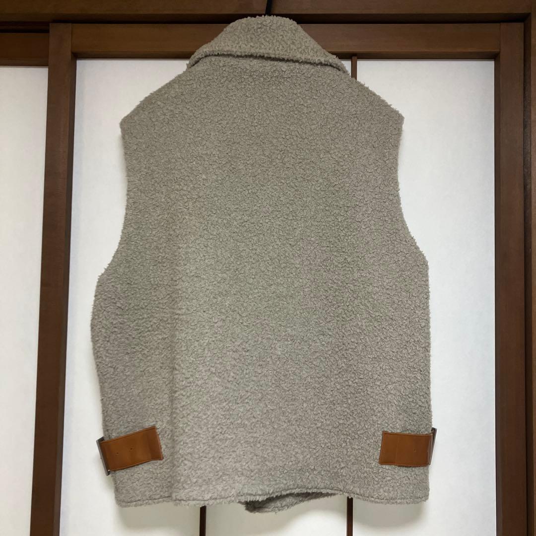 ポ*酢様 （良品）　URU （ウル） 21aw ACRYLIC WOOL BOA