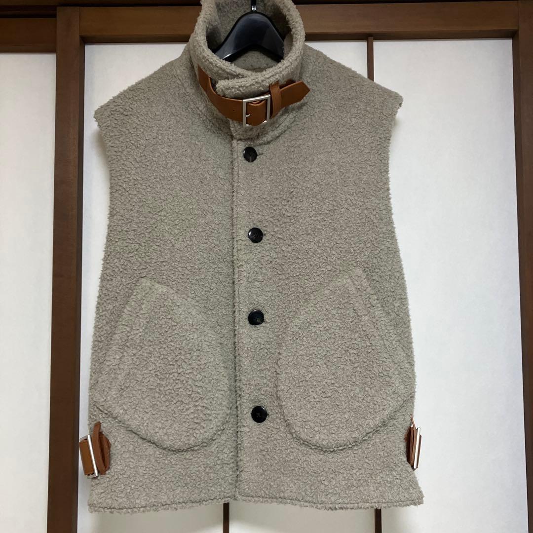 ポ*酢様 （良品）　URU （ウル） 21aw ACRYLIC WOOL BOA