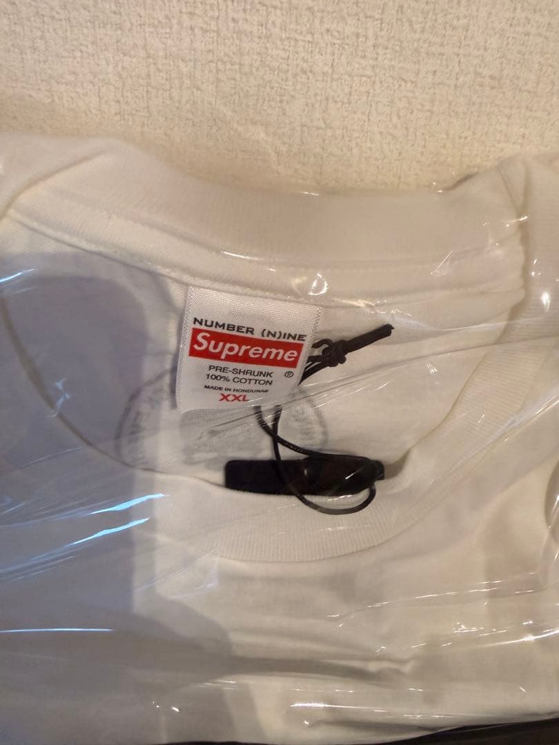 トップス Supreme x Number (N)ine Manson Tee White
