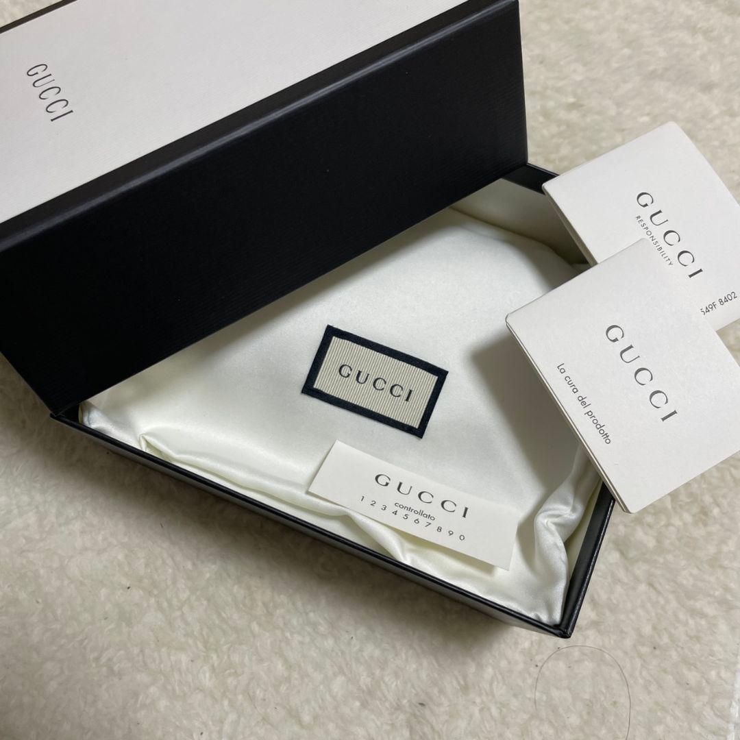 うみ様　GUCCI　グッチ　折り財布　オフィディア　ブラック　極美品‼️