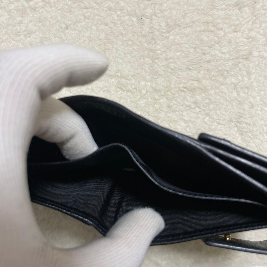 うみ様　GUCCI　グッチ　折り財布　オフィディア　ブラック　極美品‼️