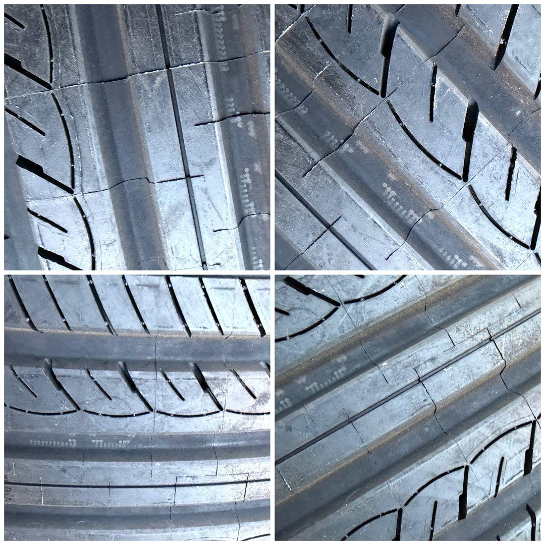 未使用の近い ヨコハマdB decibel 225/55R18 97V 2本のみ