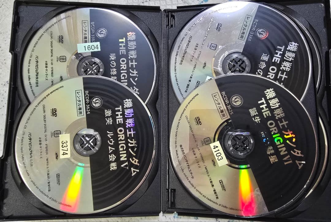 機動戦士ガンダム THE ORIGIN I～Ⅵ【DVDセット】