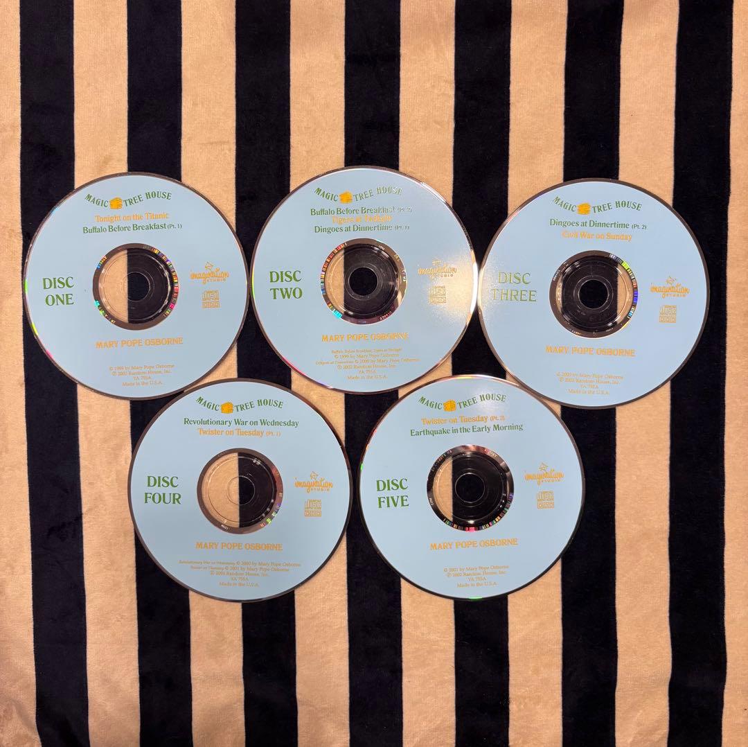 【英語多読】マジックツリーハウス #1〜24巻➕CD15枚セット/洋書/ボックス